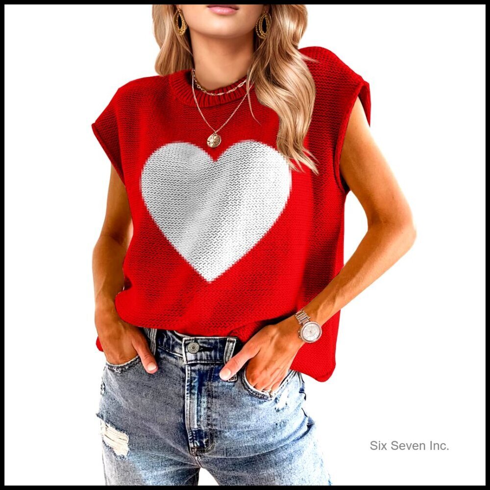 Boho Crochet Vest Cap Sleeve Sweater Western Casual Spring Summer Tops